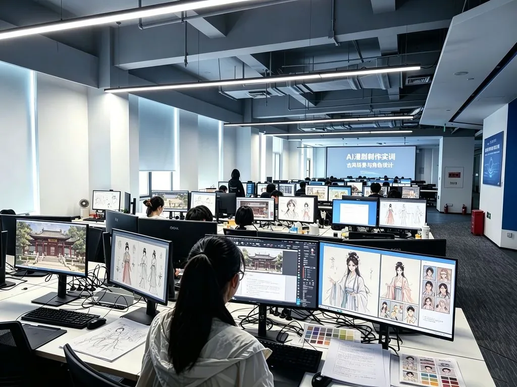 AIGC创作就业班 · 教学区