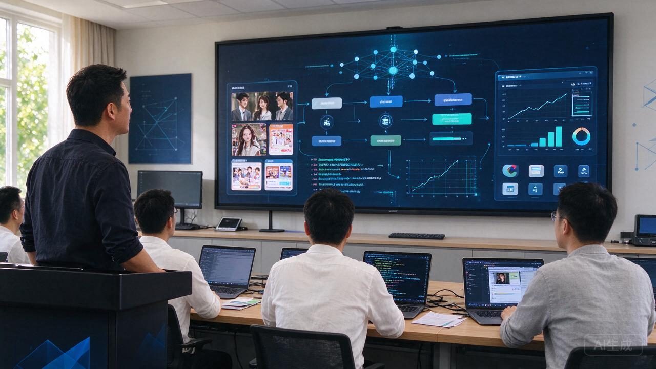 AI大模型应用开发的落地路径 主题配图