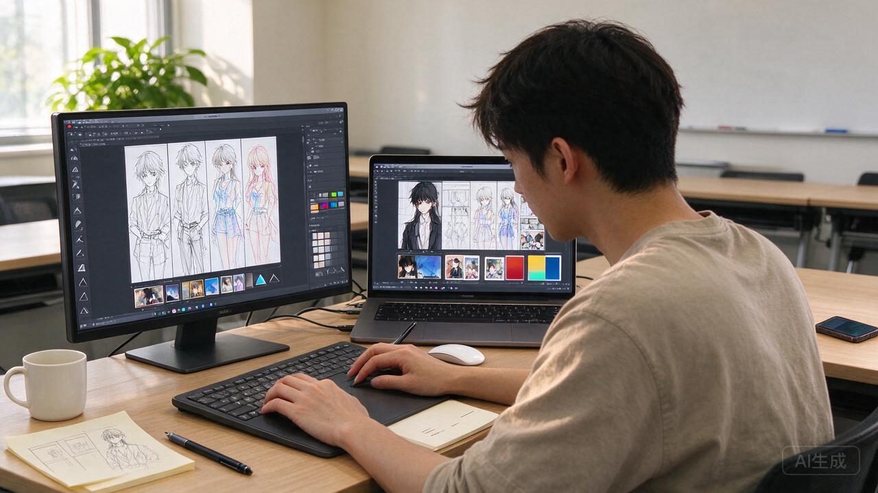 AI漫剧:新手创作全流程实用技巧 主题配图