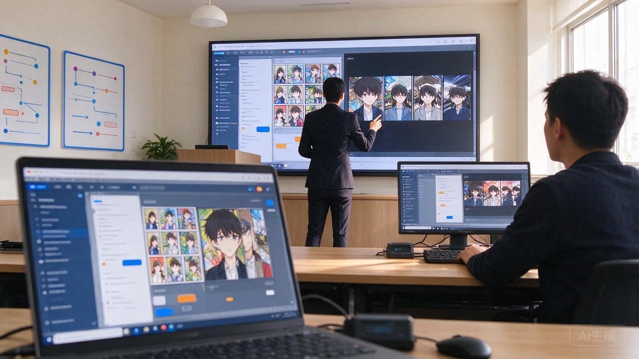 AI漫剧快速制作技术实操指南 主题配图